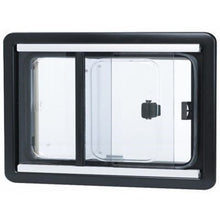 Carica l'immagine nel visualizzatore di Gallery, Finestra Seitz S4 esterno nero RAL9005 interno bianco RAL 9016