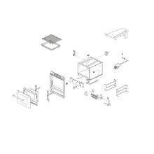 Carica l'immagine nel visualizzatore di Gallery, Ricambi forno Dometic mod. OV1800
