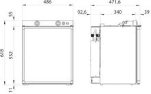 Carica l'immagine nel visualizzatore di Gallery, Frigo Dometic ad assorbimento Serie 5 RM 5310