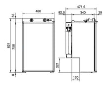 Carica l'immagine nel visualizzatore di Gallery, Frigo Dometic ad assorbimento Serie 5 RM 5330