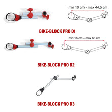 Carica l'immagine nel visualizzatore di Gallery, Bike Block Pro serie D asta braccetto blocca bici Fiamma