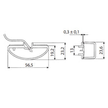 Carica l'immagine nel visualizzatore di Gallery, Fanale indicatore di direzione supplementare led per camper