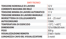 Carica l'immagine nel visualizzatore di Gallery, Power Switch PS 12-100 deviatore stacca batteria - Camper
