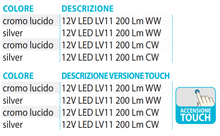 Carica l'immagine nel visualizzatore di Gallery, Faretto fisso ad incasso mod. 1020 12V