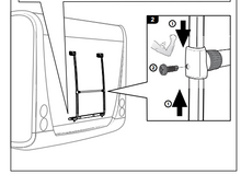 Carica l'immagine nel visualizzatore di Gallery, Scheda tecnica e misura Bottom Mounting Rail Blind Thule