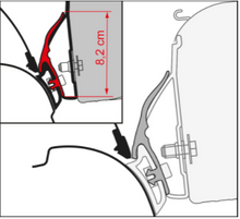 Carica l'immagine nel visualizzatore di Gallery, Rain Guard guarnizione antipioggia Fiamma