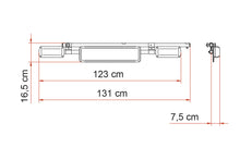 Carica l'immagine nel visualizzatore di Gallery, Licence Plate Carrier- Barra porta targa Fiamma