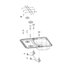 Carica l'immagine nel visualizzatore di Gallery, Ricambi piano cottura combinato Dometic mod. MO927
