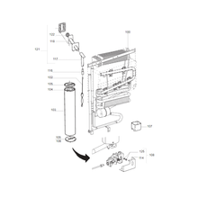 Carica l'immagine nel visualizzatore di Gallery, Scheda tecnica Ricambi frigorifero Dometic serie 8 mod. RM 8401 Sx - Refrigeratore