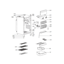 Carica l'immagine nel visualizzatore di Gallery, Scheda tecnica Ricambi frigorifero Dometic serie 8 mod. RM 8400 Dx - Mobile