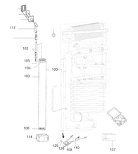 Carica l'immagine nel visualizzatore di Gallery, Scheda tecnica Ricambi frigorifero Dometic serie 8 mod. RML 8551 Dx - Refrigeratore