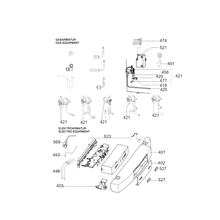 Carica l'immagine nel visualizzatore di Gallery, Scheda tecnica Ricambi frigorifero Dometic serie 8 mod. RML 8551 Dx - Accessori