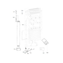 Carica l'immagine nel visualizzatore di Gallery, Scheda tecnica Ricambi frigorifero Dometic serie 8 mod. RML 8555 Dx - Refrigerante