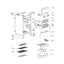 Carica l'immagine nel visualizzatore di Gallery, Scheda tecnica Ricambi frigorifero Dometic serie 8 mod. RM 8401 Dx - Mobile