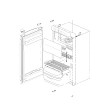 Carica l'immagine nel visualizzatore di Gallery, Ricambi frigorifero Thetford Premium LCD N109