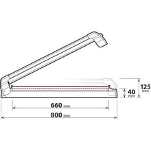 Carica l'immagine nel visualizzatore di Gallery, Scheda tecnica Portasci Nordic-King Evo NK-60 per auto in alluminio Nordrive