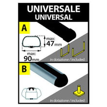 Carica l'immagine nel visualizzatore di Gallery, Scheda tecnica Porta bicicletta Bike-One in acciaio Nordrive