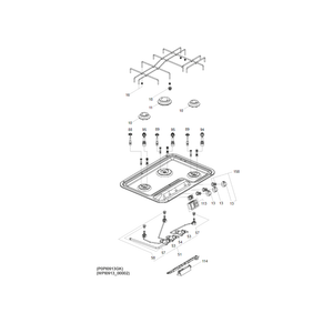 Ricambi Piano Cottura Dimatec mod. PI913 scheda tecnica