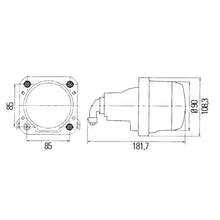 Carica l'immagine nel visualizzatore di Gallery, Fanale abbagliante e anabbagliante Bi-Halogen anteriore per camper