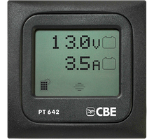 Carica l'immagine nel visualizzatore di Gallery, Pannello digitale touch per regolatore moduli fotovoltaici PT642 - Camper