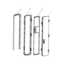 Carica l'immagine nel visualizzatore di Gallery, Scheda tecnica Ricambi Porta Dometic Cara D-R - Parti Complete
