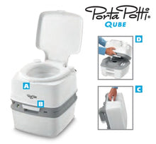 Carica l'immagine nel visualizzatore di Gallery, Kit di fissaggio al suolo per Porta Potti qube 335
