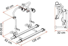 Carica l'immagine nel visualizzatore di Gallery, Portabici Fiamma Carry-Bike L80 Laika