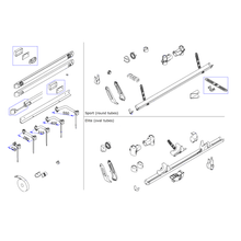 Carica l'immagine nel visualizzatore di Gallery, Ricambi per portabici comuni Thule Sport&Elite