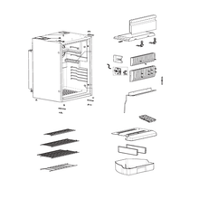 Carica l'immagine nel visualizzatore di Gallery, Ricambi frigorifero Dometic serie 8 mod.RM 8500 Dx - Mobile