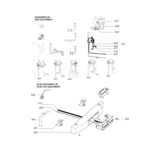 Carica l'immagine nel visualizzatore di Gallery, Scheda tecnica Ricambi frigorifero Dometic serie 8 mod.RM 8555 Dx - Accessori