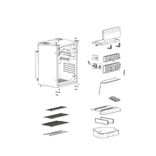 Carica l'immagine nel visualizzatore di Gallery, Ricambi frigorifero Dometic serie 8 mod.RM 8555 Dx - Mobile