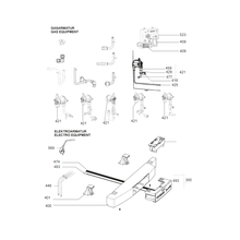 Carica l'immagine nel visualizzatore di Gallery, Scheda tecnica Ricambi frigorifero Dometic serie 8 mod.RM 8555 Sx - Accessori