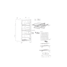 Carica l'immagine nel visualizzatore di Gallery, Ricambi frigorifero Dometic serie 8 mod.RMD 8555 Sx - Mobile