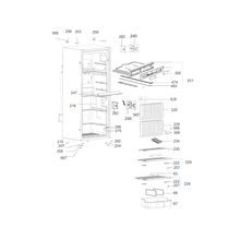 Carica l'immagine nel visualizzatore di Gallery, Scheda tecnica Ricambi frigorifero Dometic serie 8 mod.RMD 8555 Sx - Mobile