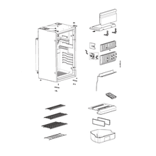 Carica l'immagine nel visualizzatore di Gallery, Ricambi frigorifero Dometic serie 8 mod. RM 8400 Dx - Mobile