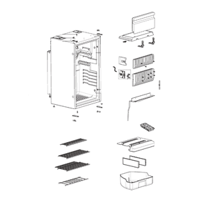 Ricambi frigorifero Dometic serie 8 mod. RM 8400 Dx - Mobile