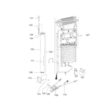 Carica l'immagine nel visualizzatore di Gallery, Scheda tecnica Ricambi frigorifero Dometic serie 8 mod. RML 8551 Sx - Refrigeratore