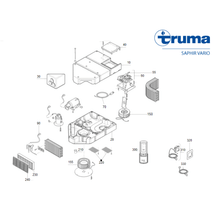 Carica l'immagine nel visualizzatore di Gallery, Ricambi condizionatore Truma Saphir Vario