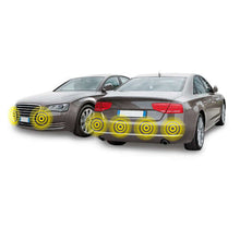 Carica l'immagine nel visualizzatore di Gallery, Kit sensori parcheggio con display digitale per cruscotto Setay S6