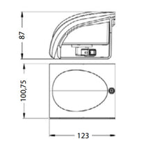 Carica l'immagine nel visualizzatore di Gallery, Fanale modulare per camper Jokon serie 810 SN retronebbia