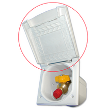 Carica l'immagine nel visualizzatore di Gallery, Presa esterna gas con valvola a sfera ed innesto rapido