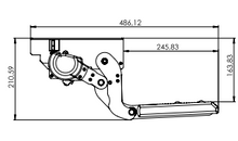 Carica l'immagine nel visualizzatore di Gallery, Gradino elettrico con movimento basculante mod.10750 Serie T