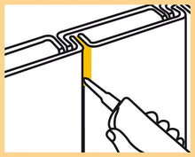 Carica l'immagine nel visualizzatore di Gallery, Sigillante Bisil F colore bianco. Cartuccia 310 ml.