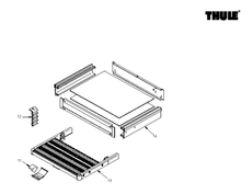 Carica l'immagine nel visualizzatore di Gallery, Scheda tecnica Ricambi per scalini - step Thule Slide-out step manual