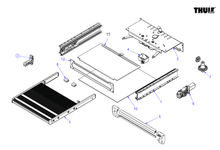 Carica l'immagine nel visualizzatore di Gallery, Scheda tecnica Ricambi per scalini - step Thule Slide-out step v18