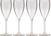 Carica l'immagine nel visualizzatore di Gallery, Set 4 Flute per champagne in Tritan