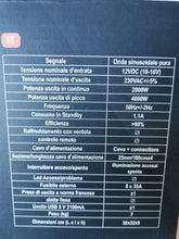 Carica l'immagine nel visualizzatore di Gallery, Inverter 3000W onda pura Vechline 12V