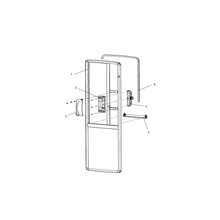 Carica l'immagine nel visualizzatore di Gallery, Scheda tecnica Ricambi Porta Dometic Cara D-RF - Zanzariera Porta