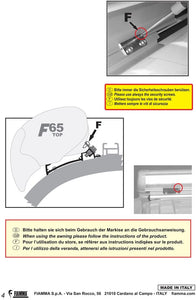 Adapter montaggio verande Fiamma Carthago Chic 4 Metri per tendalini F80/F65