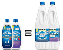Carica l'immagine nel visualizzatore di Gallery, Aqua kem concentrato 0,78L - liquido WC per camper